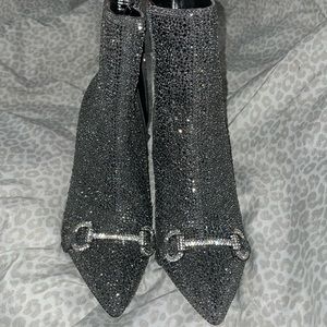 INC STUDDED BOOTS